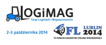 Logotyp targów: LOGiMAG  Forum Logistyki Polski Wschodniej