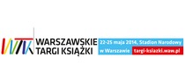 Logotyp targów: Warszawskie Targi Książki 2014
