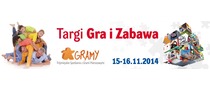 Logotyp targów: TARGI GRA I ZABAWA 3. Targi Gra i Zabwa