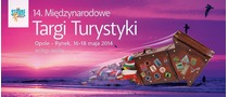 Logotyp targów: 14. Międzynarodowe Targi Turystyki Opole 2014