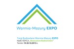 Logotyp targów: Targi budowlane Warmia-Mazury EXPO