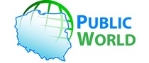 Logotyp targów: Public World Targi dla Samorządów i Regionów