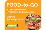 Logotyp targów: FOOD-to-GO V Targi Wyposażenia i Produktów dla Gastronomii