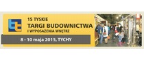 Logotyp targów: Tyskie Targi Budownictwa i Wyposażenia Wnętrz 2015