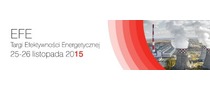Logotyp targów: EFE 2015 - Targi Efektywności Energetycznej