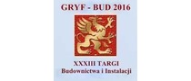 Logotyp targów: GRYF-BUD 2016 - Targi Budownictwa i Instalacji