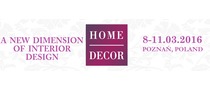 Logotyp targów: HOME DECOR 2016 - Targi Wyposażenia i Wystroju Wnętrz
