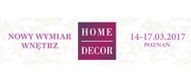 Logotyp targów: HOME DECOR 2017 - Targi Wyposażenia i Wystroju Wnętrz