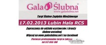 Logotyp targów:  Gala Ślubna - Targi Ślubne Zagłębia Miedziowego w Lubinie 