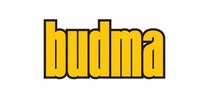 Logotyp targów: Międzynarodowe Targi Budownictwa BUDMA