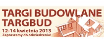 Logotyp targów: Targi Budownictwa Mieszkaniowego, Modernizacji i Wykończenia Wnętrz TARGBUD 2013