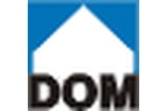 Logotyp targów: DOM XXI Ogólnopolskie Targi Materiałów Budownictwa Mieszkaniowego i Wyposażenia Wnętrz