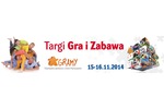 Logotyp targów: TARGI GRA I ZABAWA 3. Targi Gra i Zabwa
