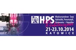 Logotyp targów: HPS 2014 – 10. Jubileuszowe Międzynarodowe Targi Hydrauliki, Pneumatyki, Sterowania i Napędów