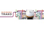 Logotyp targów: TRAKO 2015 - Międzynarodowe Targi Kolejowe