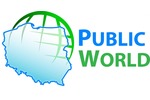 Logotyp targów: Public World Targi dla Samorządów i Regionów