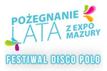 Logotyp targów: Pożegnanie Lata z Expo Mazury - Festiwal Disco Polo