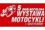 Logotyp targów: V Ogólnopolska Wystawa Motocykli i Skuterów