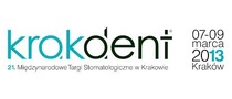 Logotyp targów: Miedzynarodowe Targi Stomatologiczne KRAKDENT 2013