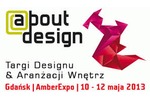 Logotyp targów: Targi Designu & Aranżacji Wnętrz ABOUT DESIGN